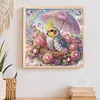 Perroquet-Peinture diamant en forme sp&eacute;ciale-30*30cm