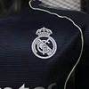 2025/2026 Long Sleeve Player Version Real Madrid Away Football Shirt1:1 Thai Quality