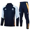2024/2025 Real Madrid Half-Pull Training Special Edition Grey Football Shirt 1:1 Thai Quality