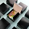100 Pack | 4"x4"x2" Black Cake Cupcake Party Favor Gift Boxes, DIY