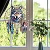 Acryl Traumfänger Wolf - 5d DIY Handwerk Anhänger