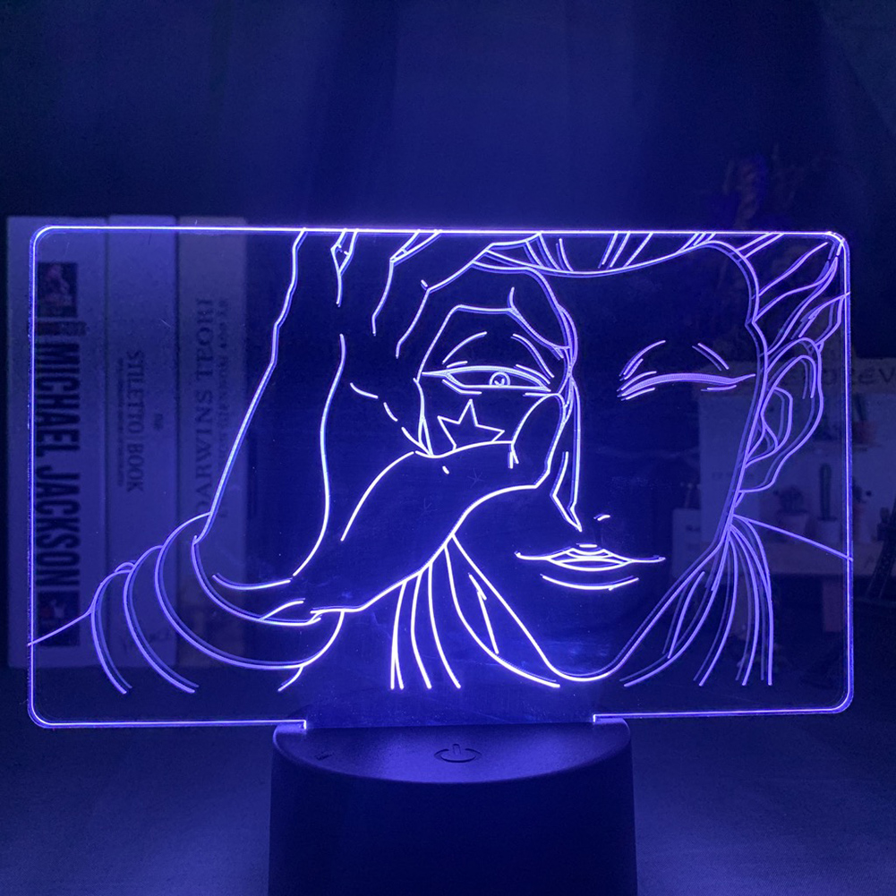 

Anime Figure LED Touch Sensor 7 Color-3D Night Light, 501 Original
