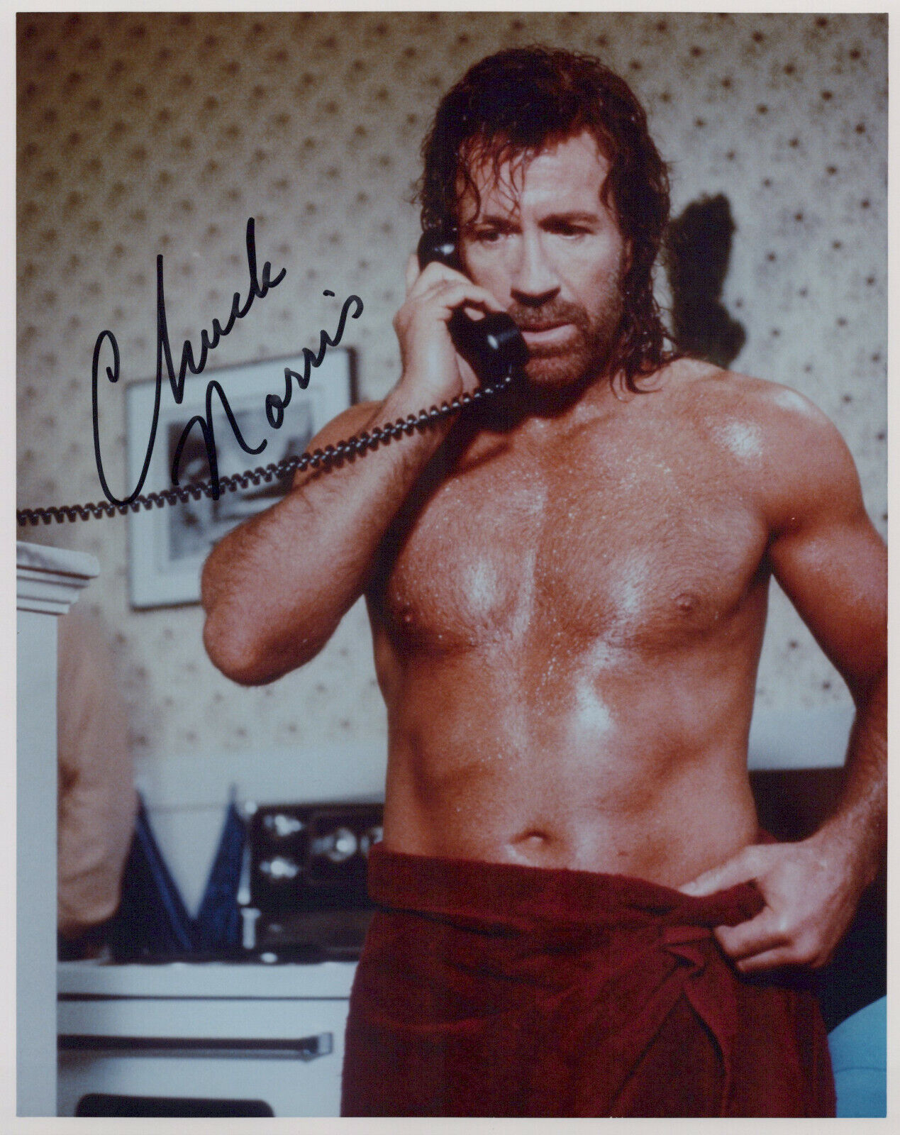 Chuck Norris signed 8x10 Photo Poster painting in-person