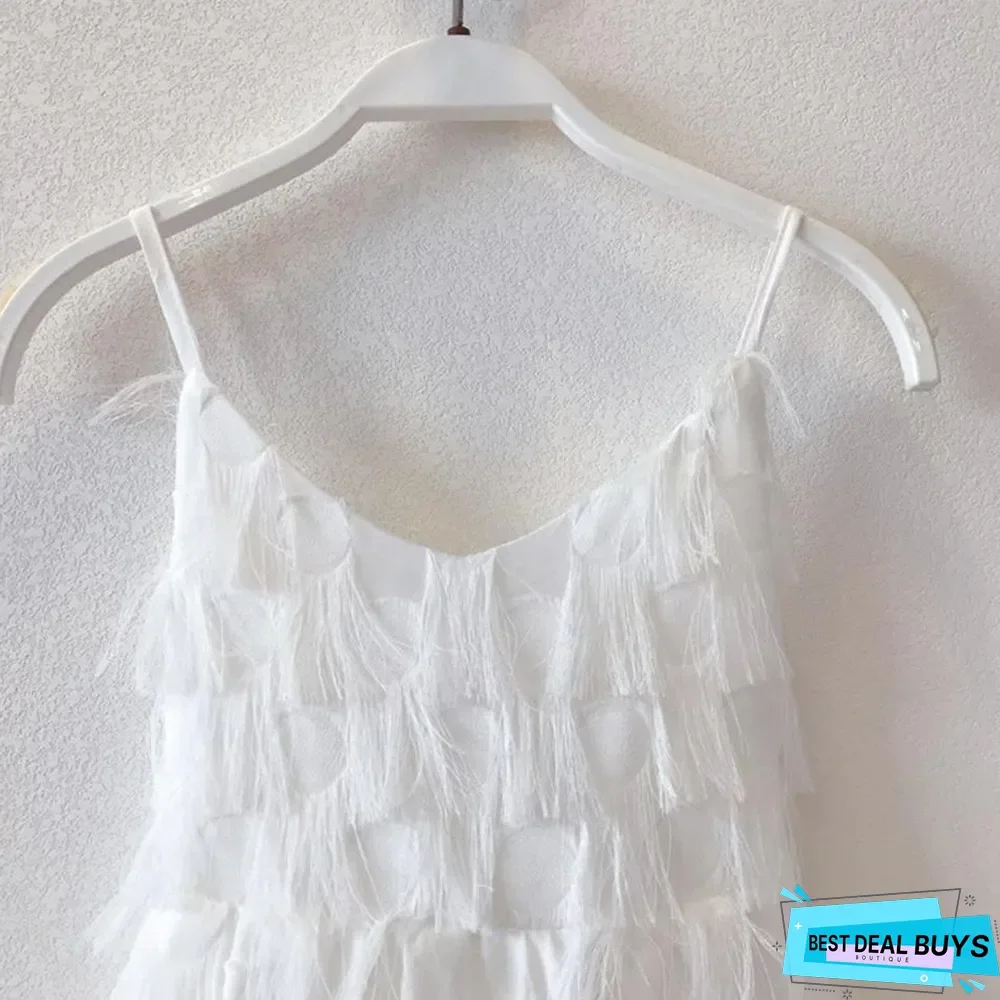 Mommy and Me elegant A Matching Dresses White Dresses