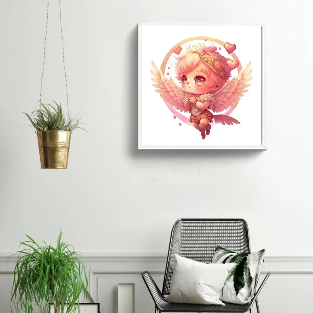 Full Round Diamond Painting 30*30cm - Little Angel