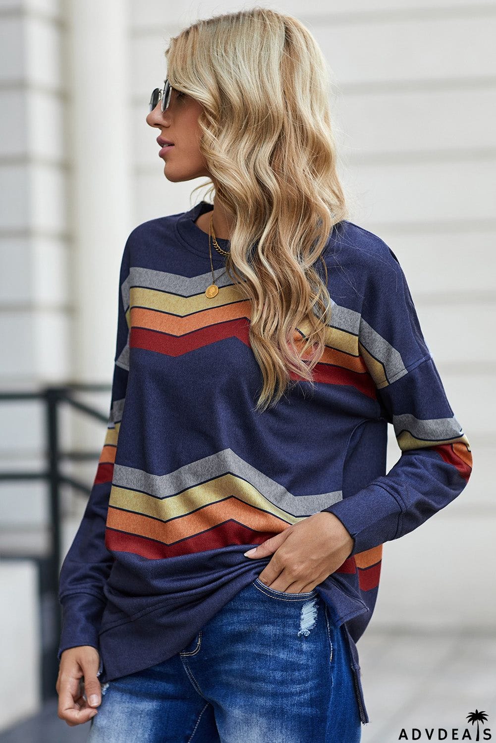 Color Block Classic Sweatshirt