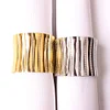Golden Silver Stripe Catering Napkin Ring
