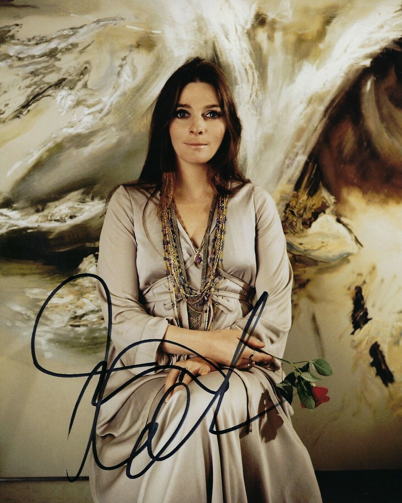 GFA Both Sides, Now Wild Flowers * JUDY COLLINS * Signed 8x10 Photo Poster painting J6 COA