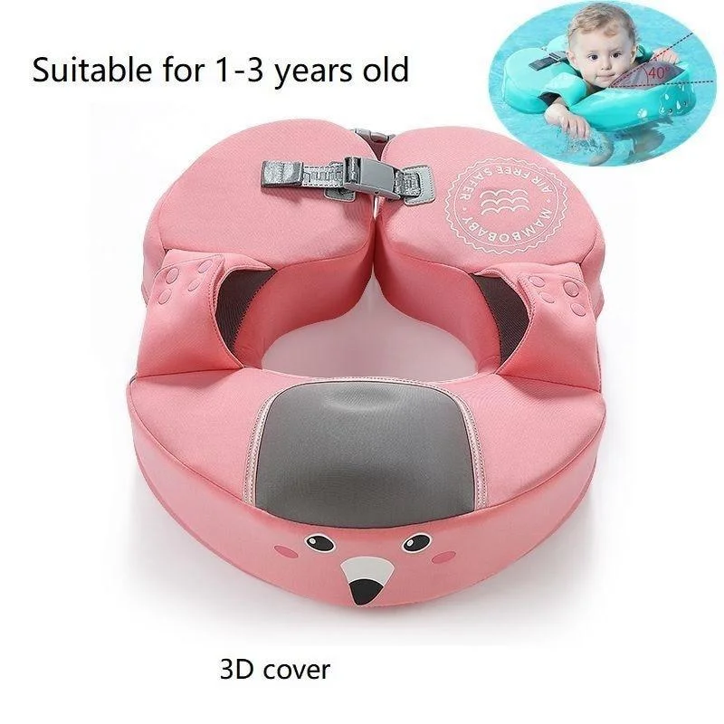 Mambobaby Solid Non-inflatable Newborn Baby Waist Float Lying Swimming Ring Pool Toys Swim Ring Swim Trainer For Infant Swimmers