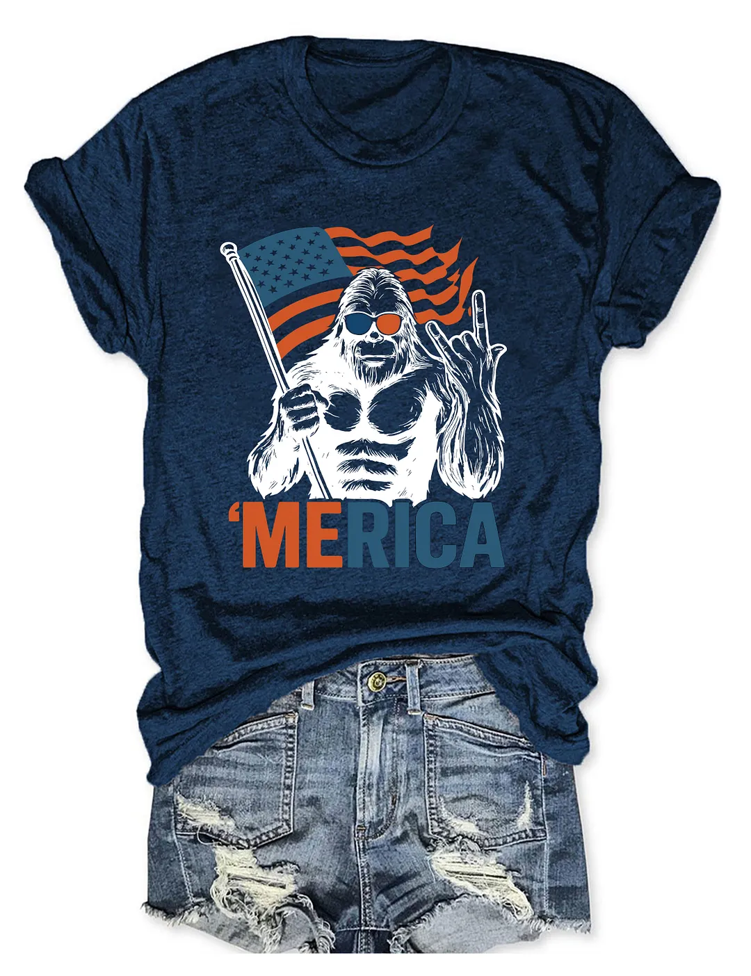 Bigfoot Merica T-shirt