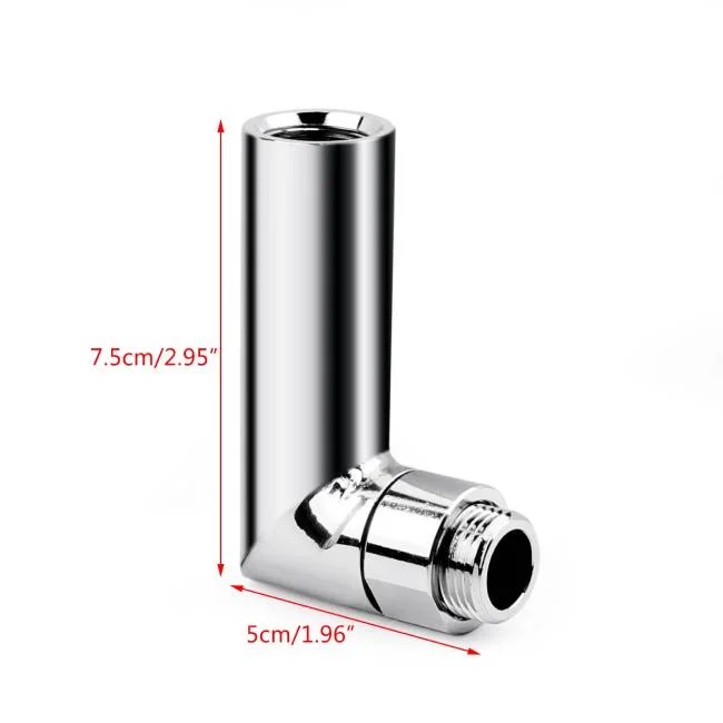 90 Degree M18 X 1.5 Angled O2 Oxygen Sensor Extender Spacer 02 Bung Extension Generic