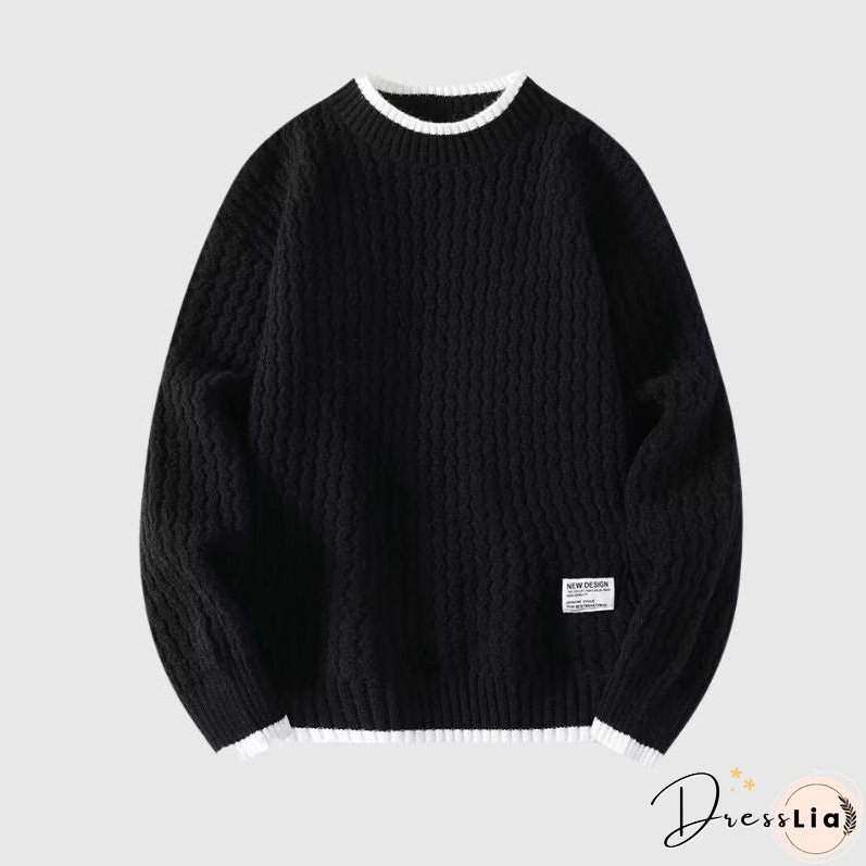 Laid-back Knit Sweater