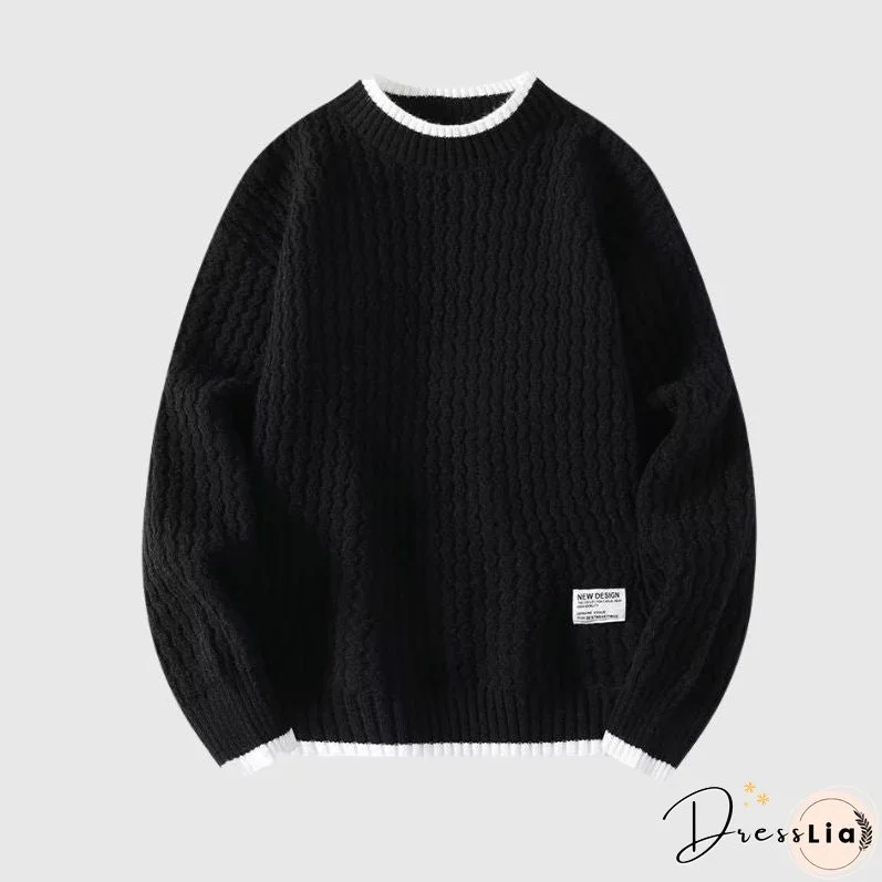 Laid-back Knit Sweater