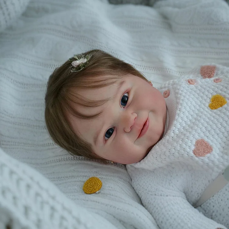 [New 2024]20" Reborn Toddler Realistic Baby Doll Girl Prima with Chubby Lifelike Face and Shining Smile