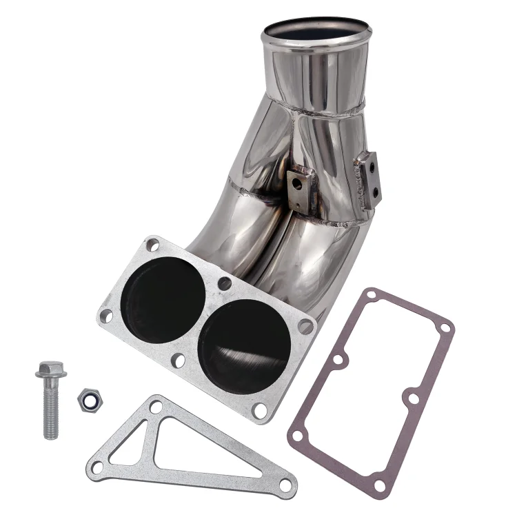 2007-2018 6.7L Dodge RAM 2500 3500 Cummins Diesel 3.5inch High Flow Intake Manifold Elbow Tube Horn