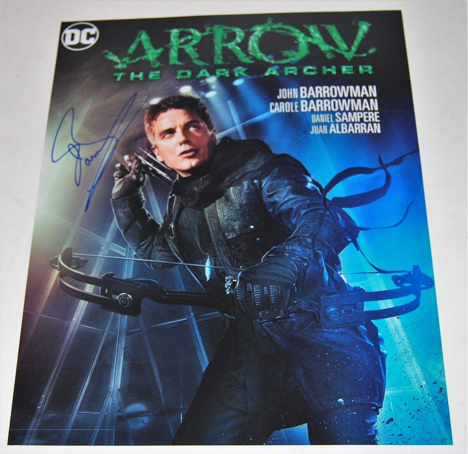 JOHN BARROWMAN signed (TORCHWOOD ARROW) 11X14 Photo Poster painting *PROOF* Malcolm W/COA #3