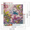 Diamond Painting - Full Round Drill - Butterfly(Canvas|30*30cm)