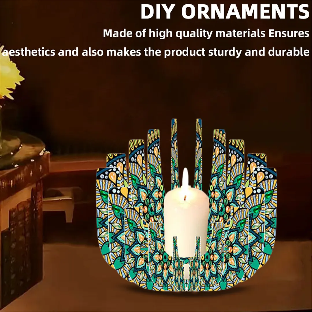 DIY Diamond Art Painting Kits of Candle Holder for Aromatherapy & Home Decor