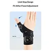 Rotary Adjustable Thumb Wristband Breathable Rotating Adjust Thumb Wrist Guard Non-Slip Tendon Sheath Wrist Protection Cover Men & Women Fitness Exercise Gloves