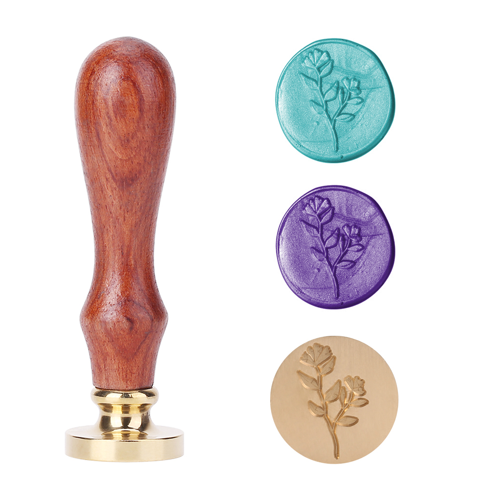 

25MM Plant Plant Pattern Wax Seal, 501 Original