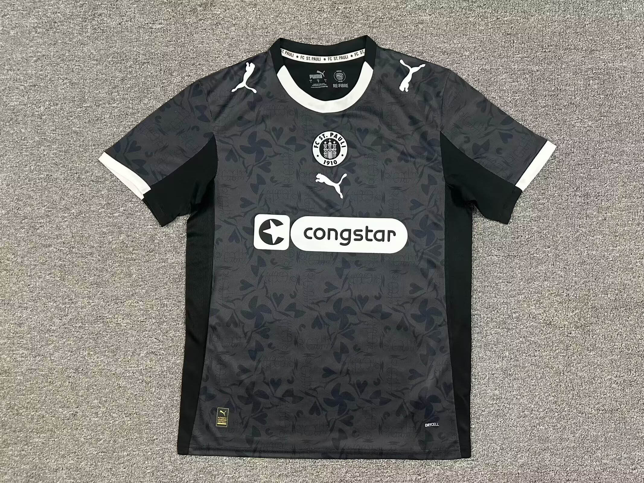 2025-2026 St Pauli Third Away Football Shirt 1:1 Thai Quality- Maxi Kit