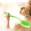 Long Handle Back Brush Back Body Bath Shower Sponge Scrubber Bath Brushes Exfoliating Scrub Skin Massage Exfoliation Bathroom