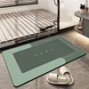 Quick Dry Diatom Mud Water Uptake Mat Modern Home Bathroom