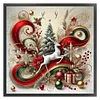 Christmas Tree Elk-11CT Stamped Cross Stitch 40*40cm/15.75*15.75in tapestrymarket