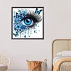 Oeil de l&rsquo;&acirc;me-peinture sp&eacute;ciale diamant partiel-30*30cm