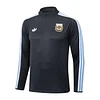 25/26 Argentina Dark Gray Half-Zip  Training Jacket Set