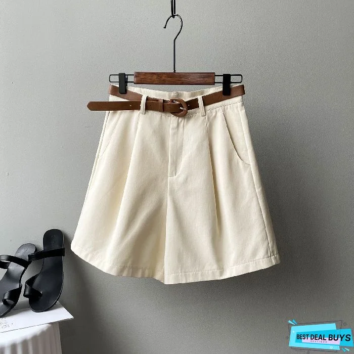 Casual Fashion Cotton-Blend Shorts