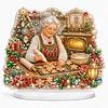 DIY Special Shape Diamond Painting Desk Ornament Xmas Decor Kit