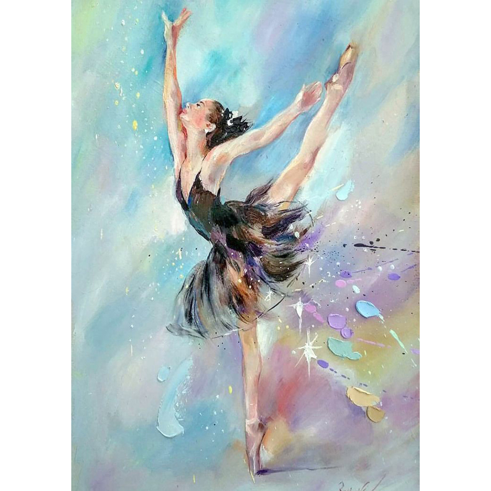 

Ballet Dancing Girl - Round Drill Diamond Painting - 30*40CM, 501 Original