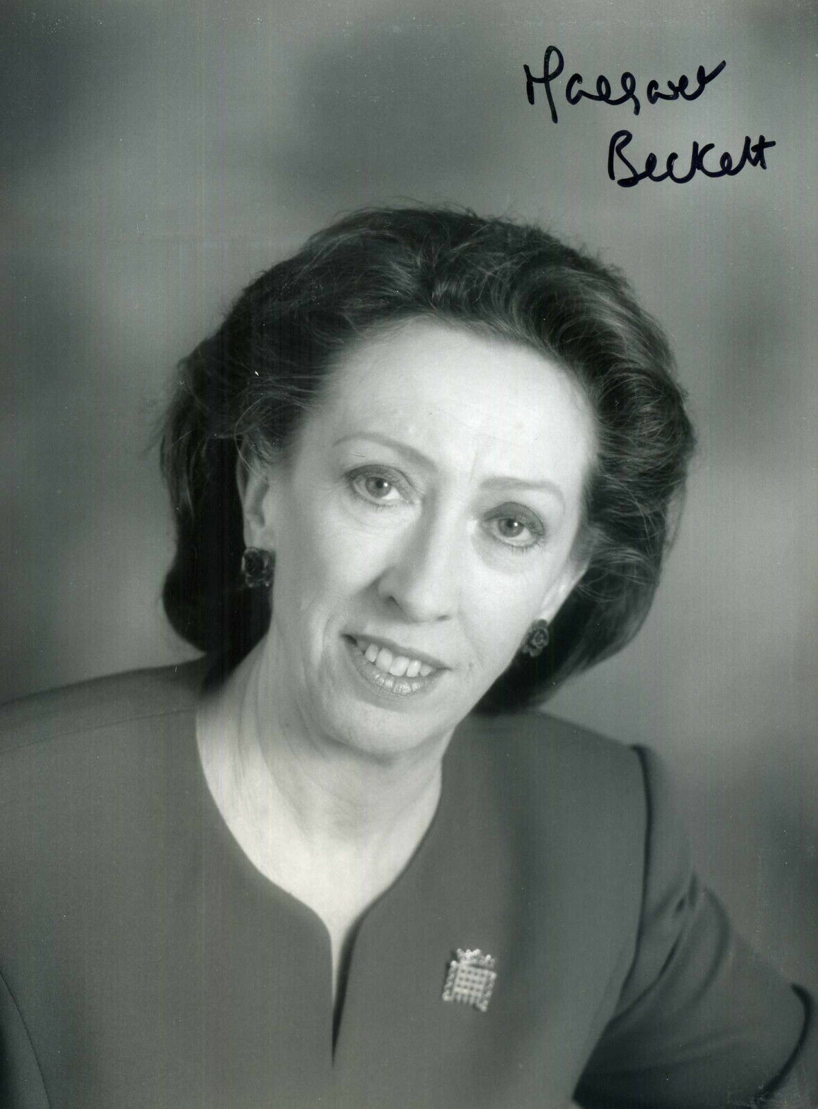 MARGARET BECKETT Signed Photo Poster paintinggraph - British Labour Politician - MP preprint