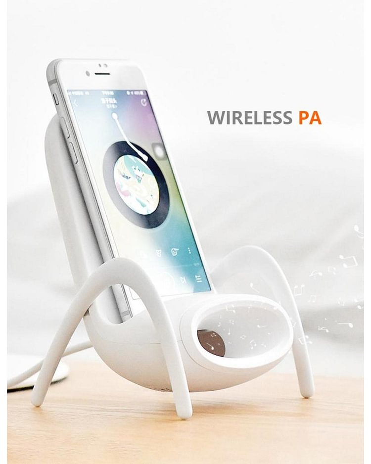 PORTABLE MINI CHAIR WIRELESS CHARGER SUPPLY FOR ALL PHONES