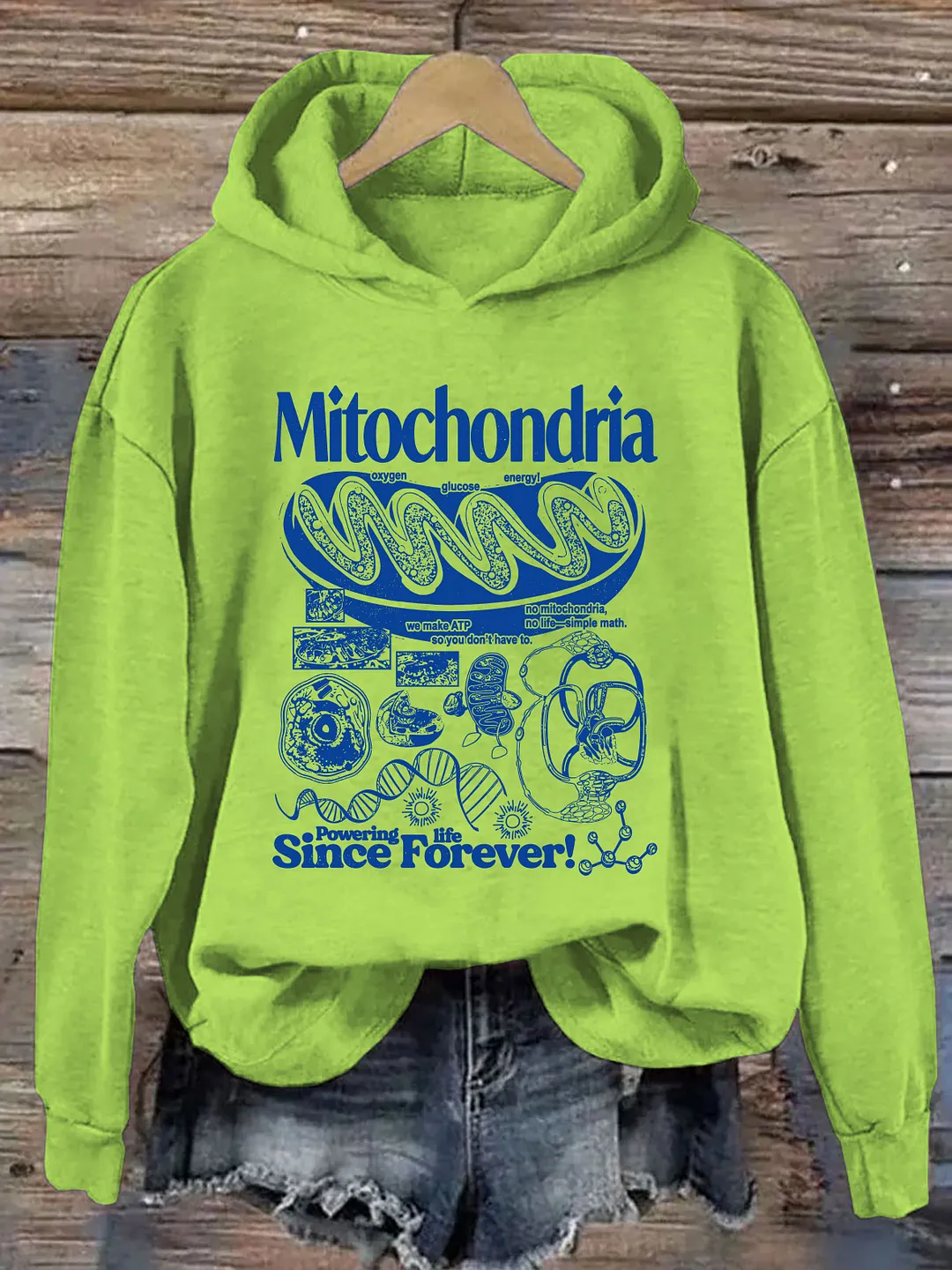Mitochondria Science Forever Hoodie