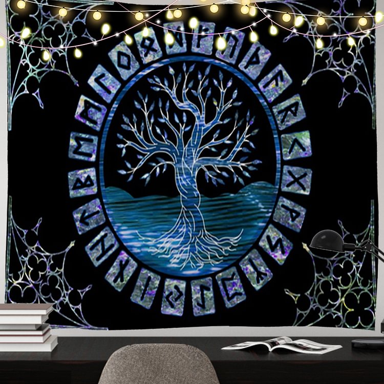 Abstract Tree Tapestry Hanging Rugs Bedspread Beach Mat Dorm Decor Blanket