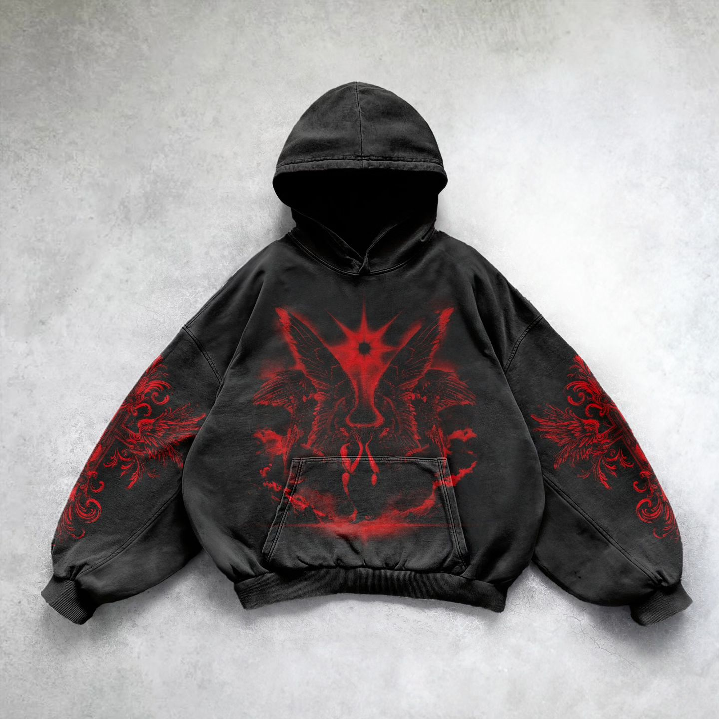 Art Vintage Angel Hoodie