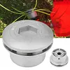 Aluminum Line Trimmer Head Replacement Parts with 4 Line for Grass Lawn Trimmer