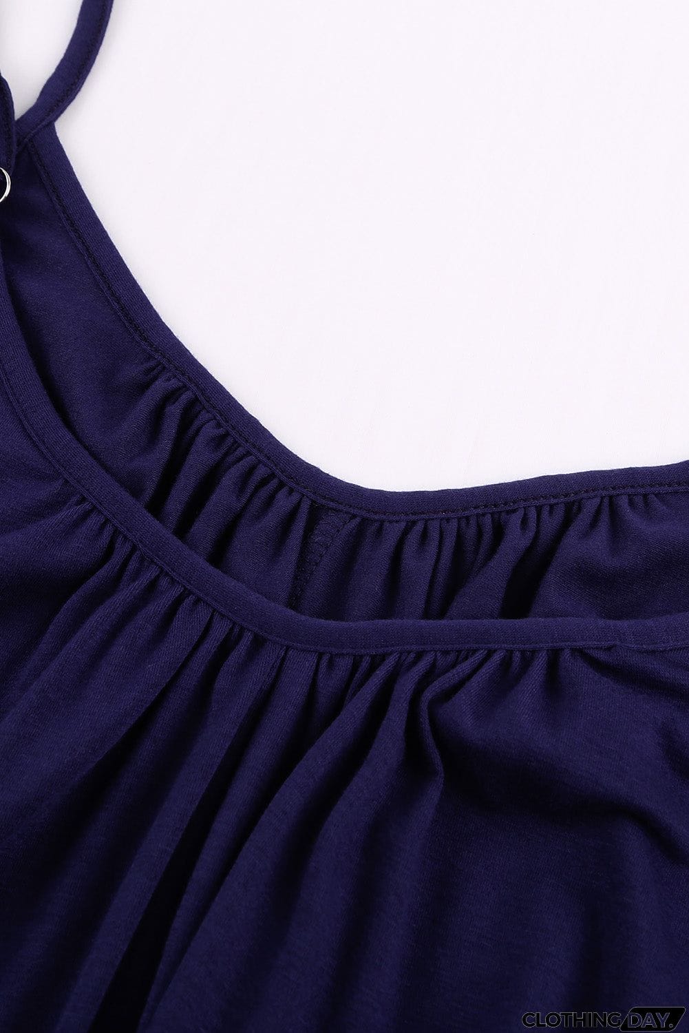 Spaghetti Straps Wide Leg Pocketed Jumpsuits