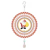 DIY Diamond Painting Double-sided Rotatable Santa Hanging Wind Chime Suncatcher Hanging Kit