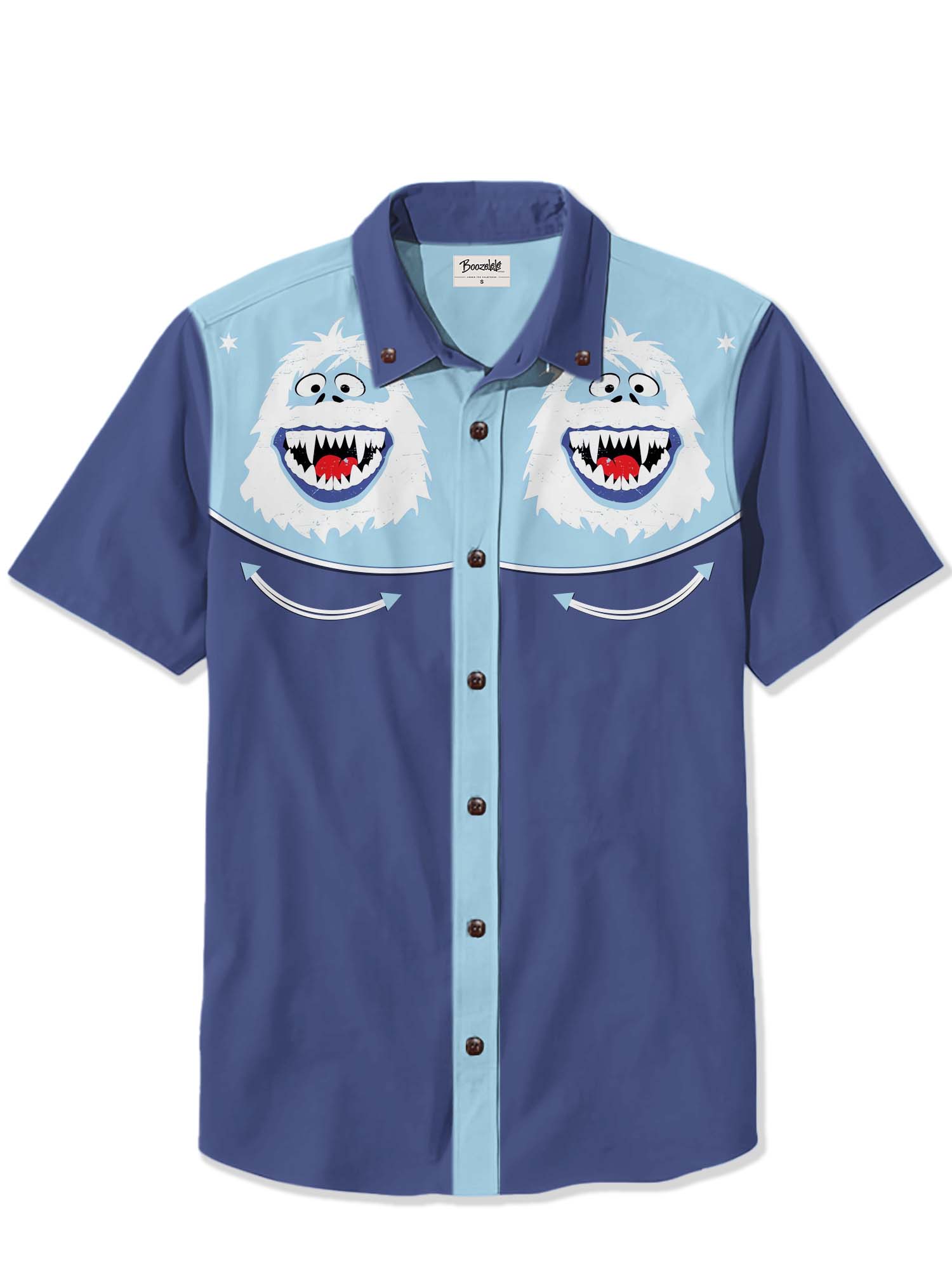 Christmas Snowman Monster - 100% Cotton Shirt