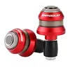 Bike Handlebar End Light Bar End Plug Warning Lights Waterproof Mountain Bike Handlebar Light Type-C Charging High-Brightness Safety Warning Lamp Night Riding Road Bikes Accessories