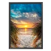 Sunrise-11CT Stamped Cross Stitch Kit(40*50cm)