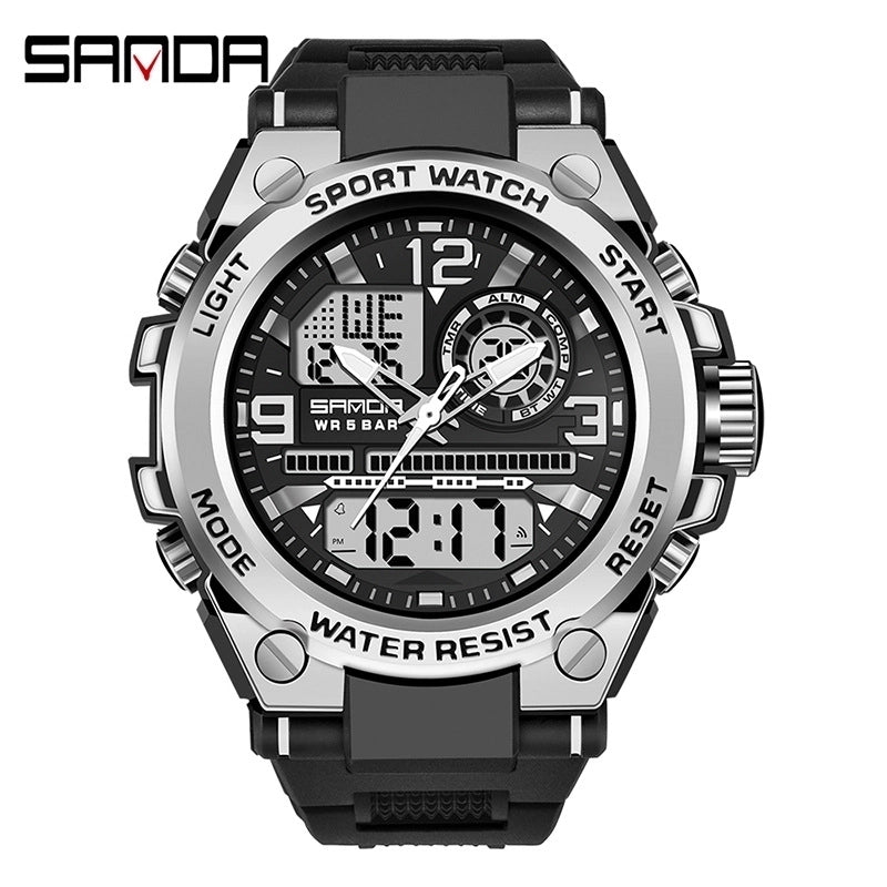 Modern Style Solid Color Electronic Men’s Watches