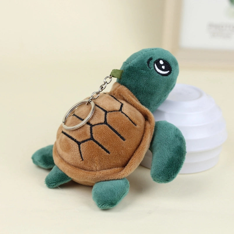 Cartoon Marine Animal Large Turtle Plush Toy Small Turtle Doll Pendant Keychain Bag Pendant