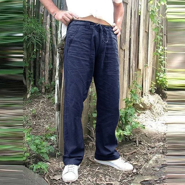 Men's Linen Pants-inspireuse