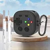 Protective Case Game Console Design Protective Skin Cover W/ Secure Lock Clip Compatible for Samsung Galaxy Buds 4/4 Pro 2026