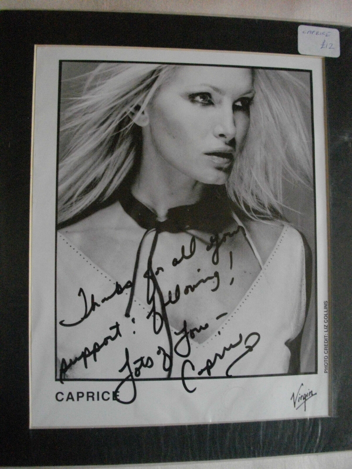 CAPRICE AUTOGRAPH, MODEL, GLAMOUR