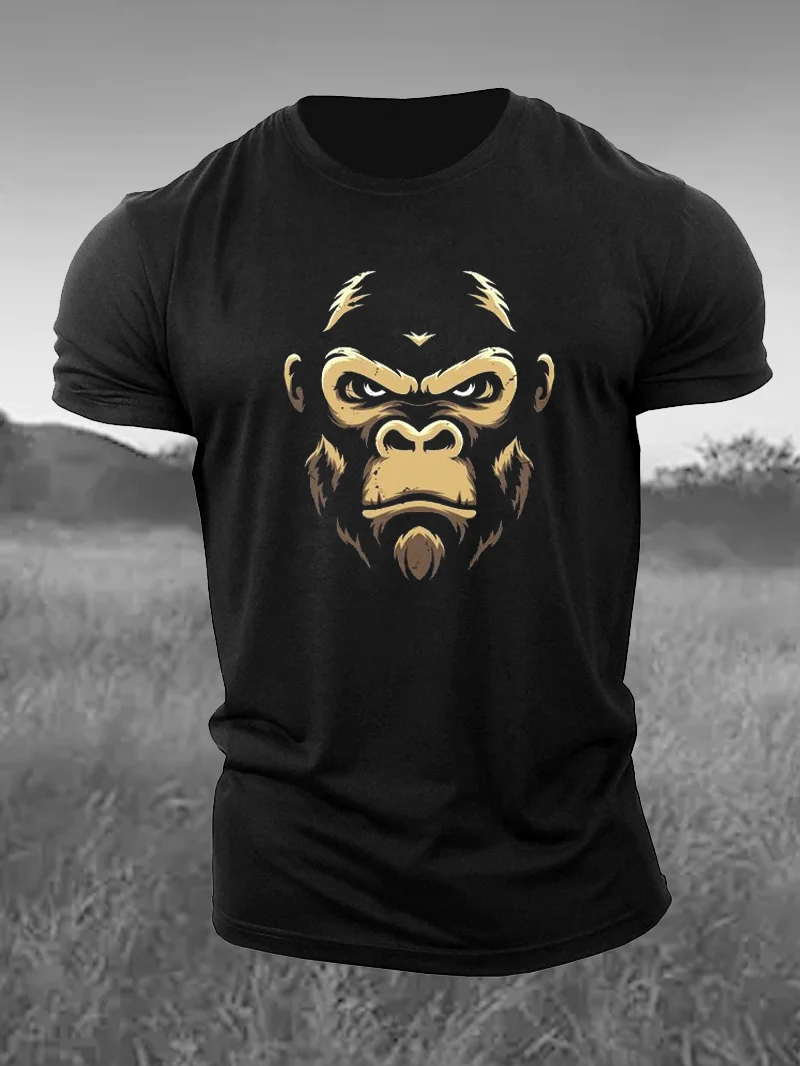 Ape Graphic Crew Neck Men's T-Shirt in  mildstyles